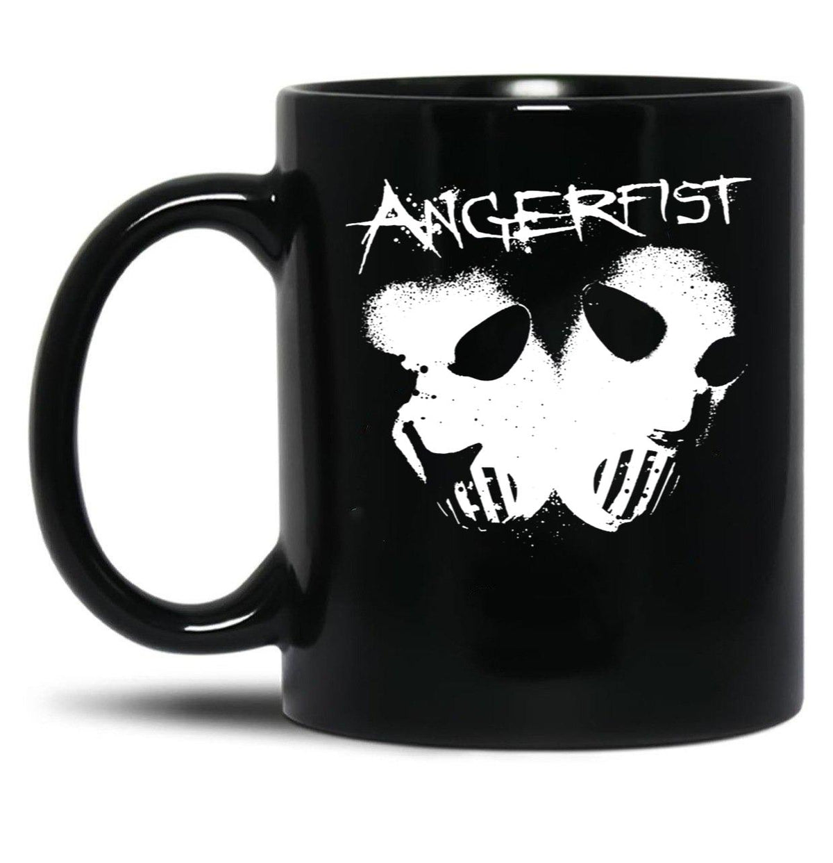 Angerfist Classic Black Coffee Mug, Gift Coffee Mug