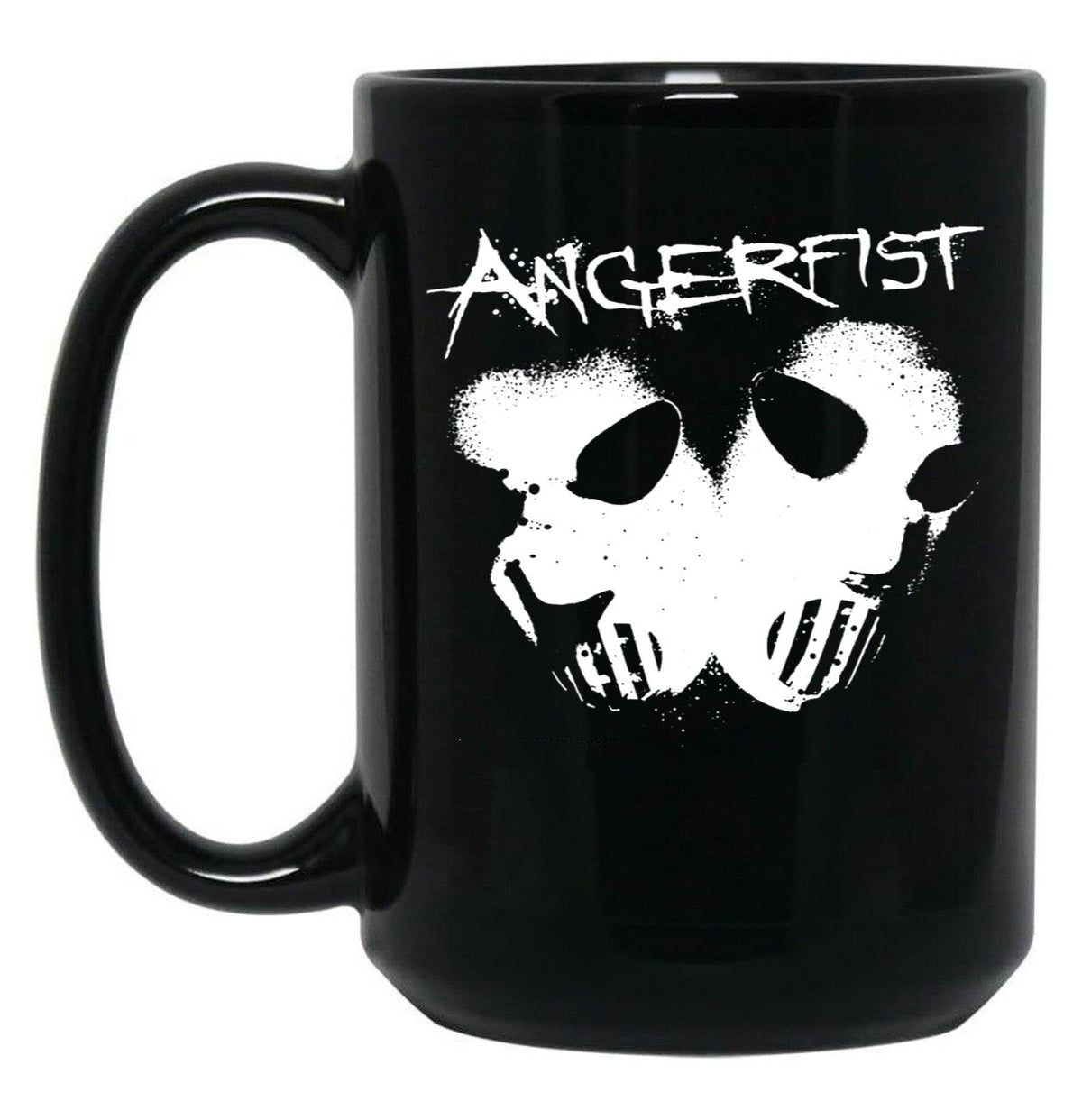 Angerfist Classic Black Coffee Mug, Gift Coffee Mug - Black