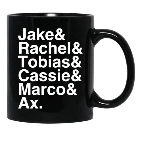 Animorphs Lineup List Coffee Mug Black Coffee Mug, Gift Coffee Mug - Black