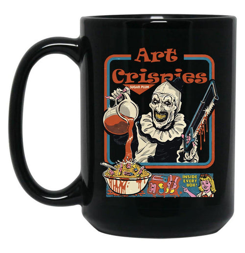 Art Crispies (2) Black Coffee Mug, Gift Coffee Mug - Black