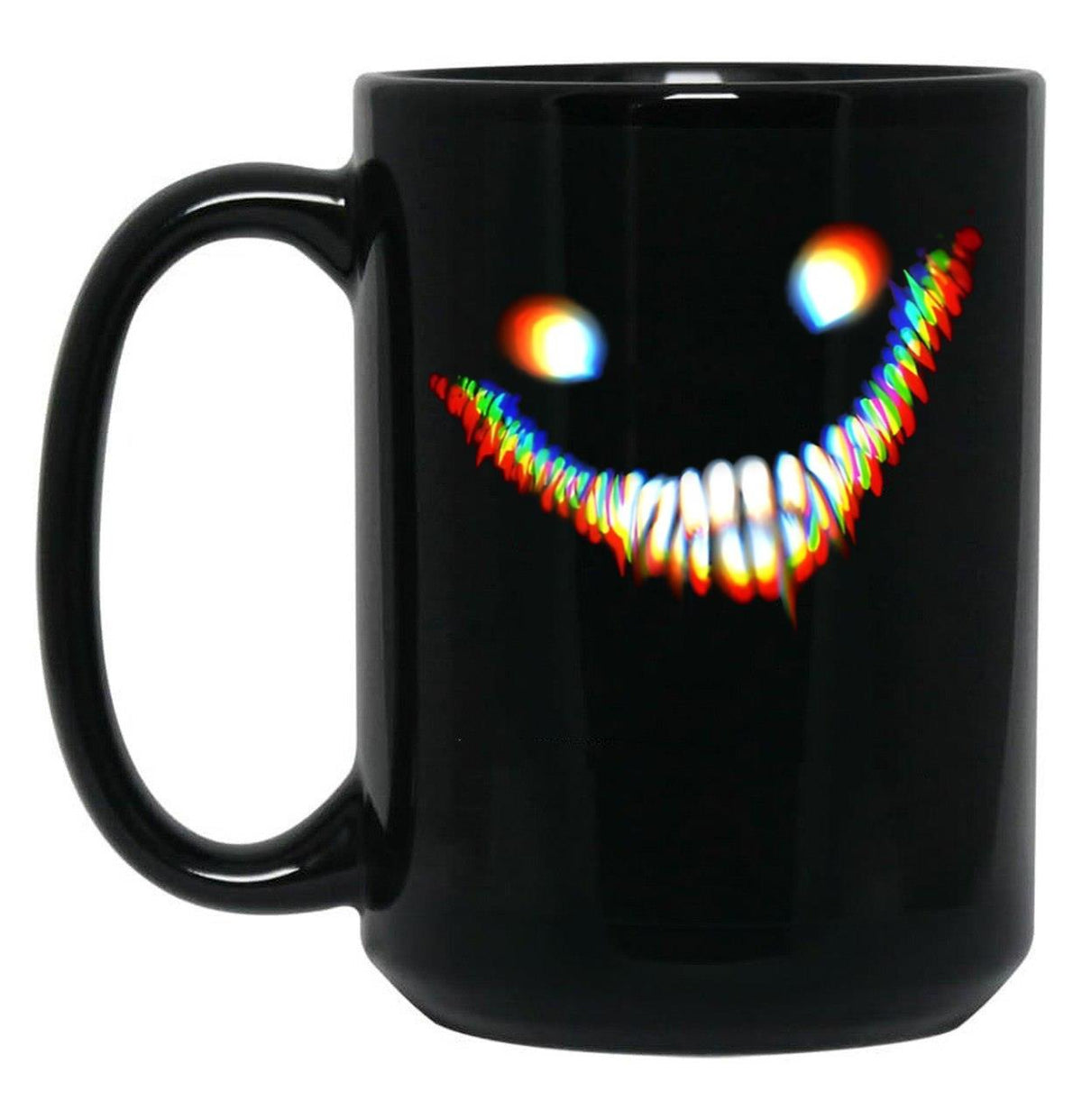 Backroom_S Smiler Black Coffee Mug, Gift Coffee Mug - Black