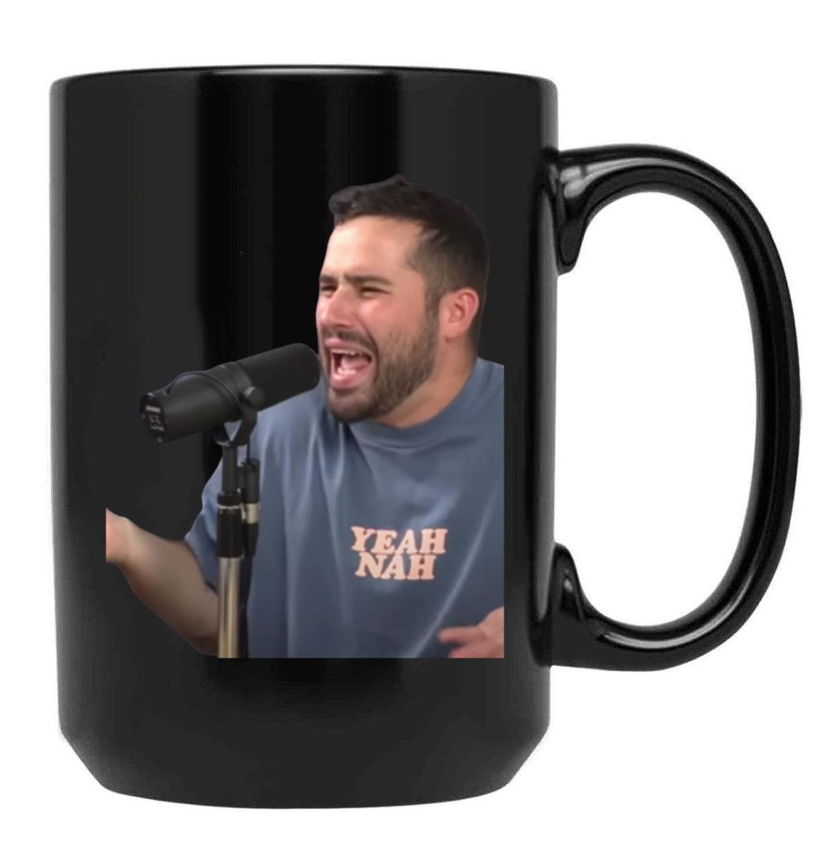 Basement Yard Black Coffee Mug, Gift Coffee Mug