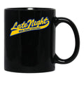 David Letterman Classic Logo Classic TMug1229 Essential Black Coffee Mug, Gift Coffee Mug - Black