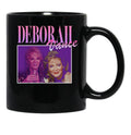 Deborah Vance Vintage 90S Black Coffee Mug, Gift Coffee Mug - Black