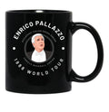 Enrico Palazzo 1988 World Tour Black Coffee Mug, Gift Coffee Mug - Black