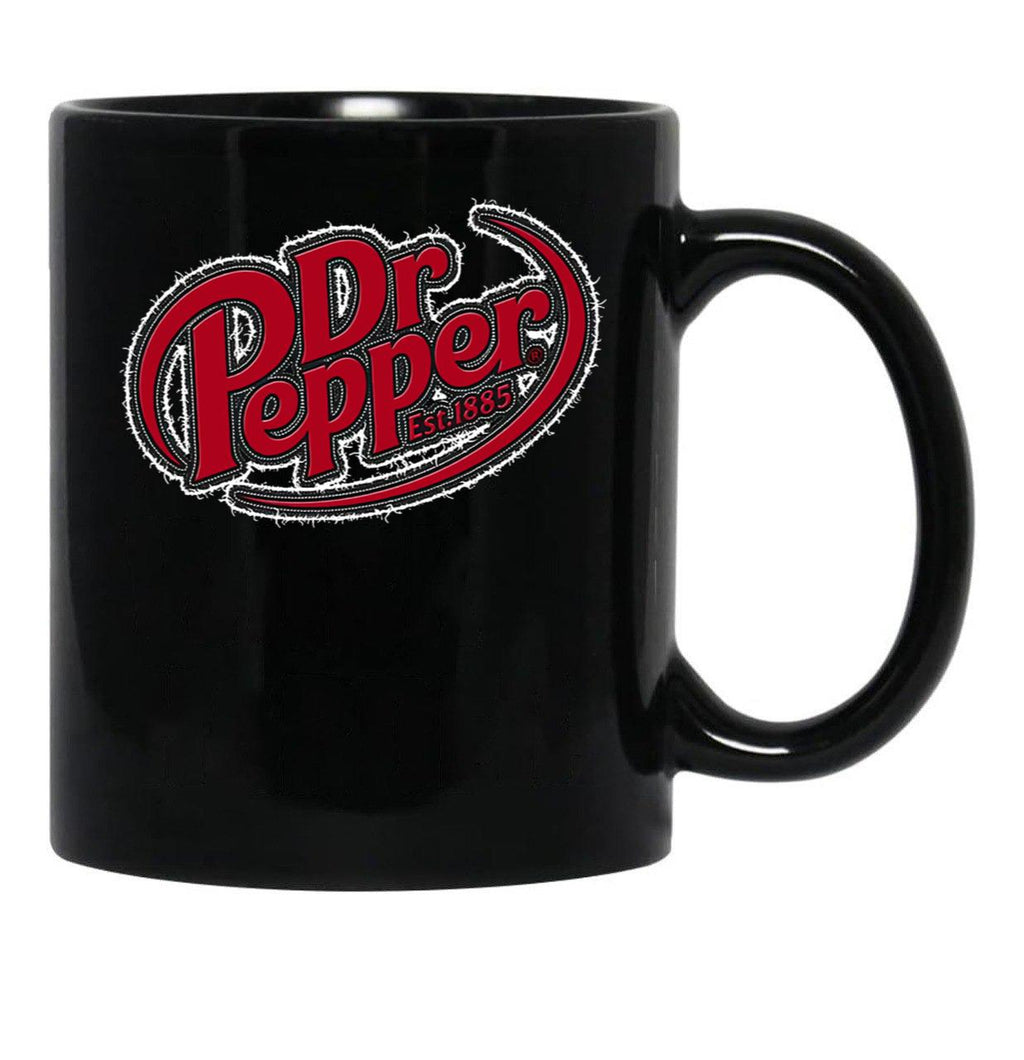 Est 1885 Dr Pepper Black Coffee Mug, Gift Coffee Mug - Black