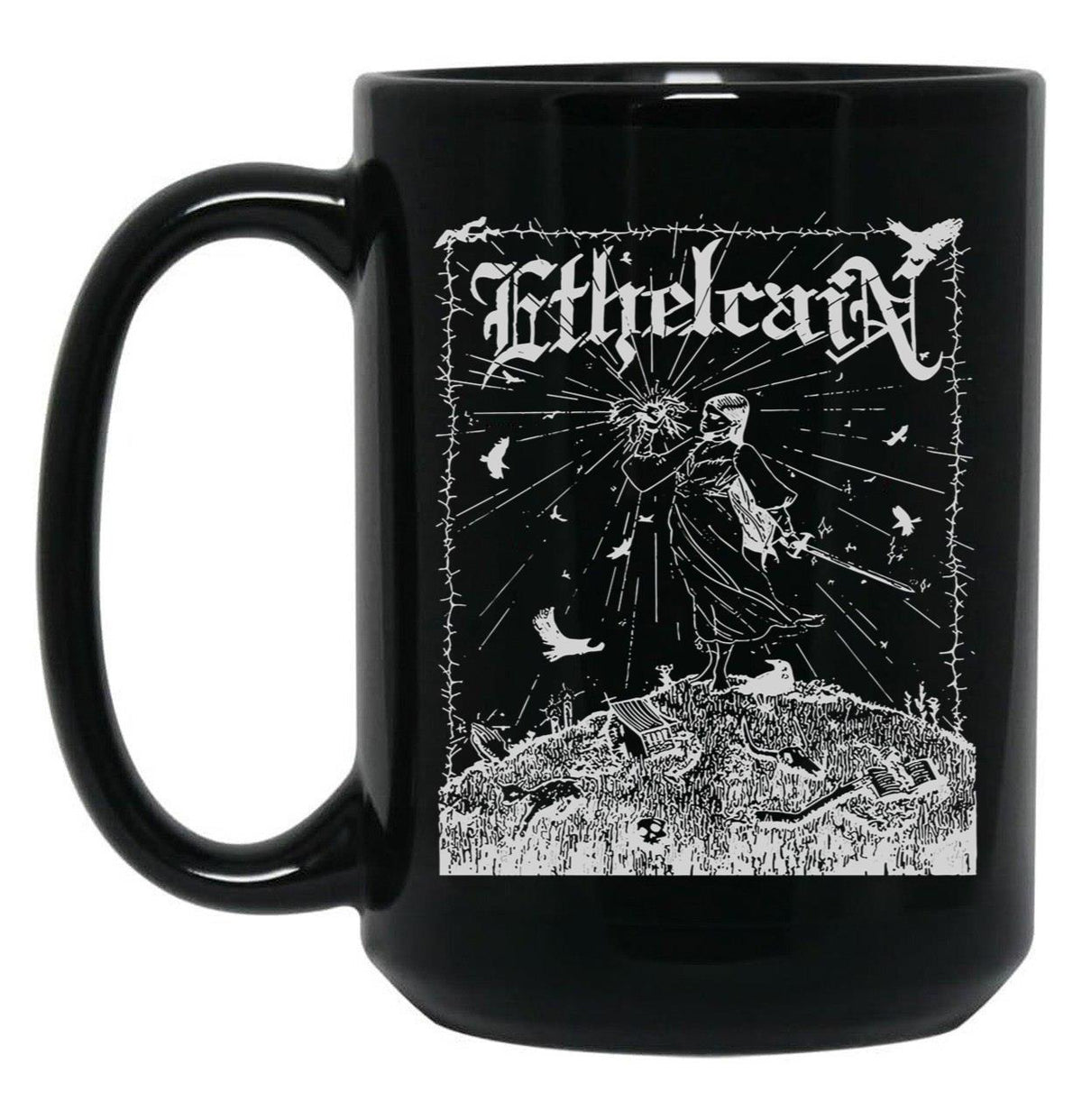 Ethel Cain Vintage Retro Black Coffee Mug, Gift Coffee Mug - Black