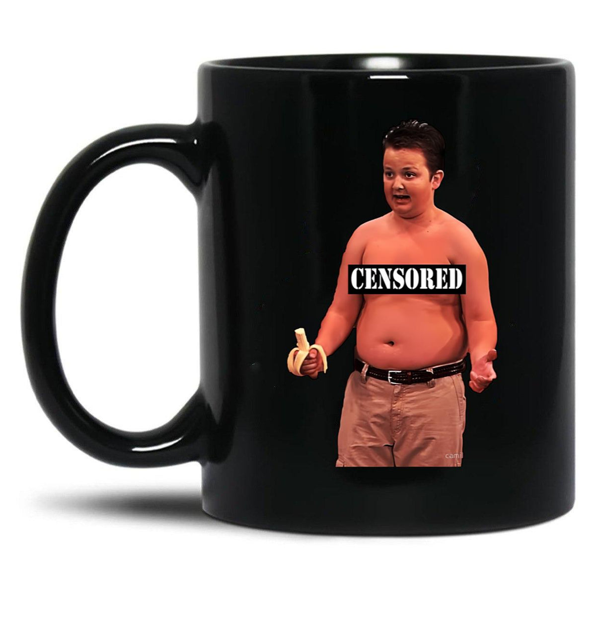 Gibby Black Coffee Mug, Gift Coffee Mug