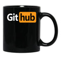 Github - Prnhub Version Black Coffee Mug, Gift Coffee Mug - Black