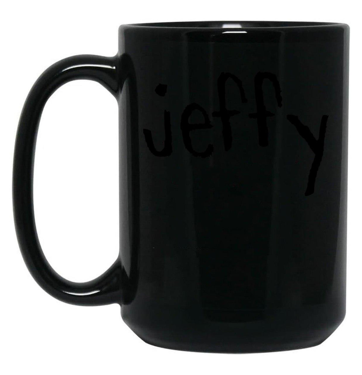 Jeffy Black Coffee Mug, Gift Coffee Mug - Black