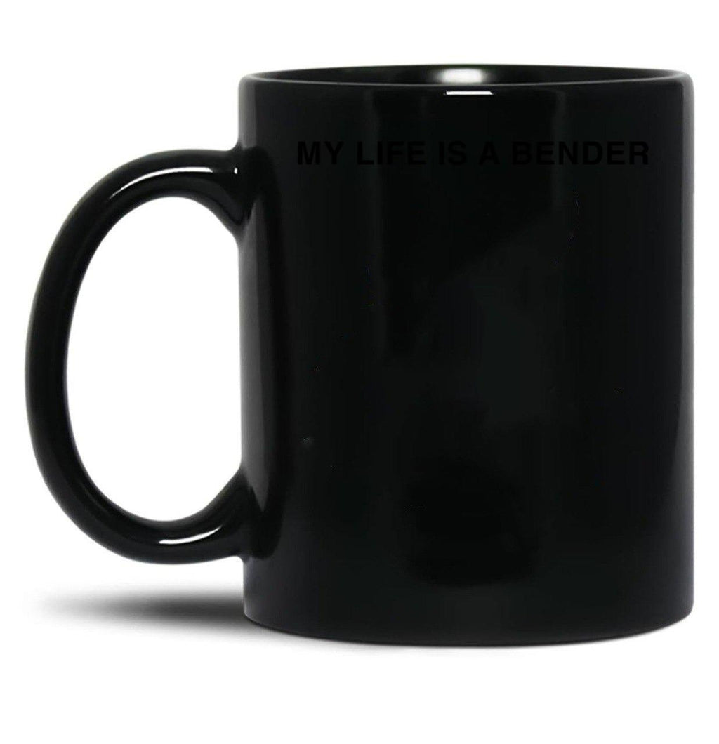 John Summit My Life is A Bender Black Coffee Mug, Gift Coffee Mug