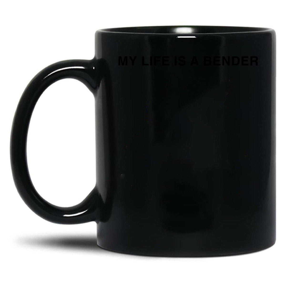 John Summit My Life is A Bender Black Coffee Mug, Gift Coffee Mug