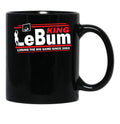King LeBum Losing The Big Game Since 2003 Black Coffee Mug, Gift Coffee Mug - Black