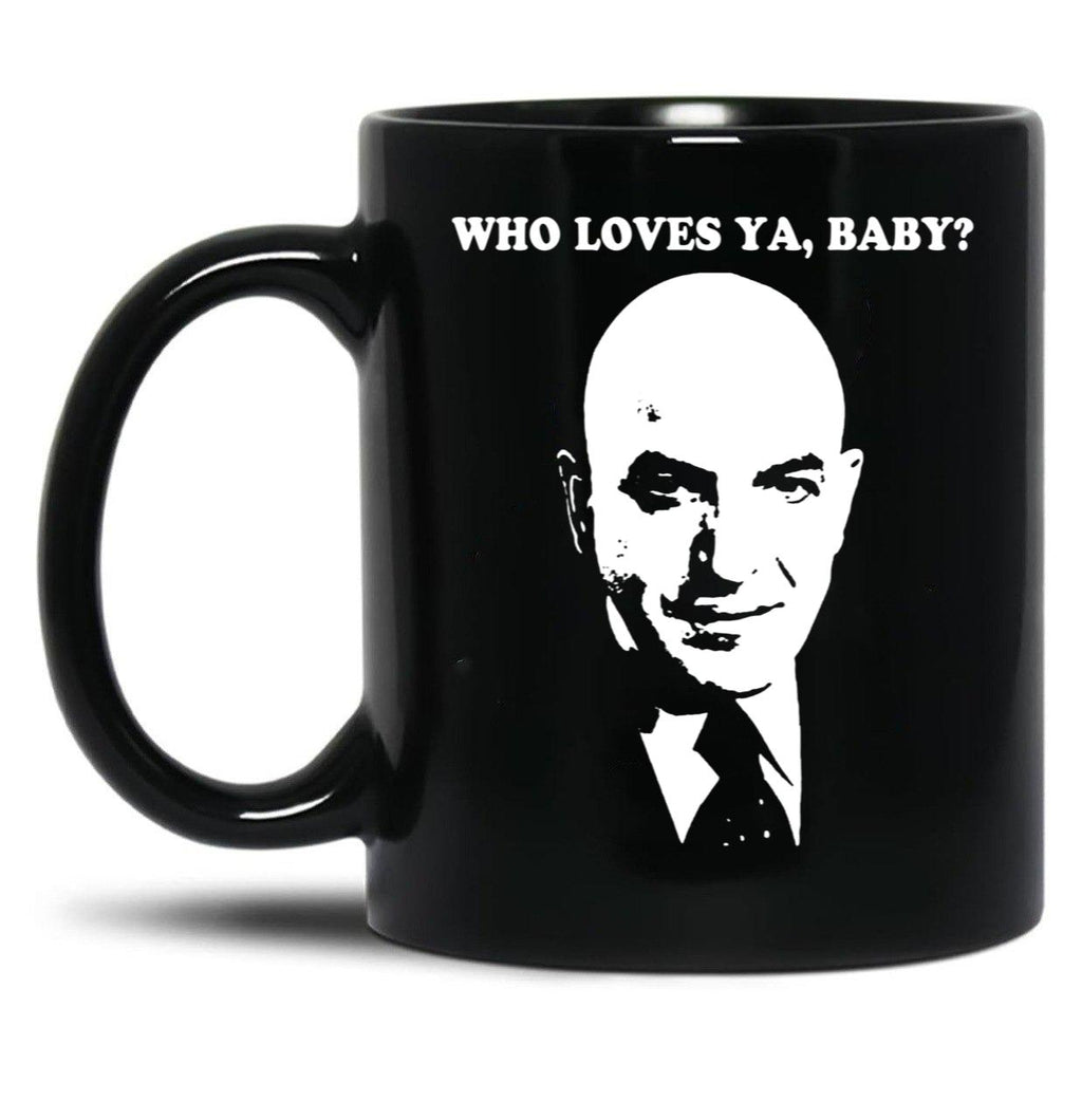 Kojak (1) Black Coffee Mug, Gift Coffee Mug