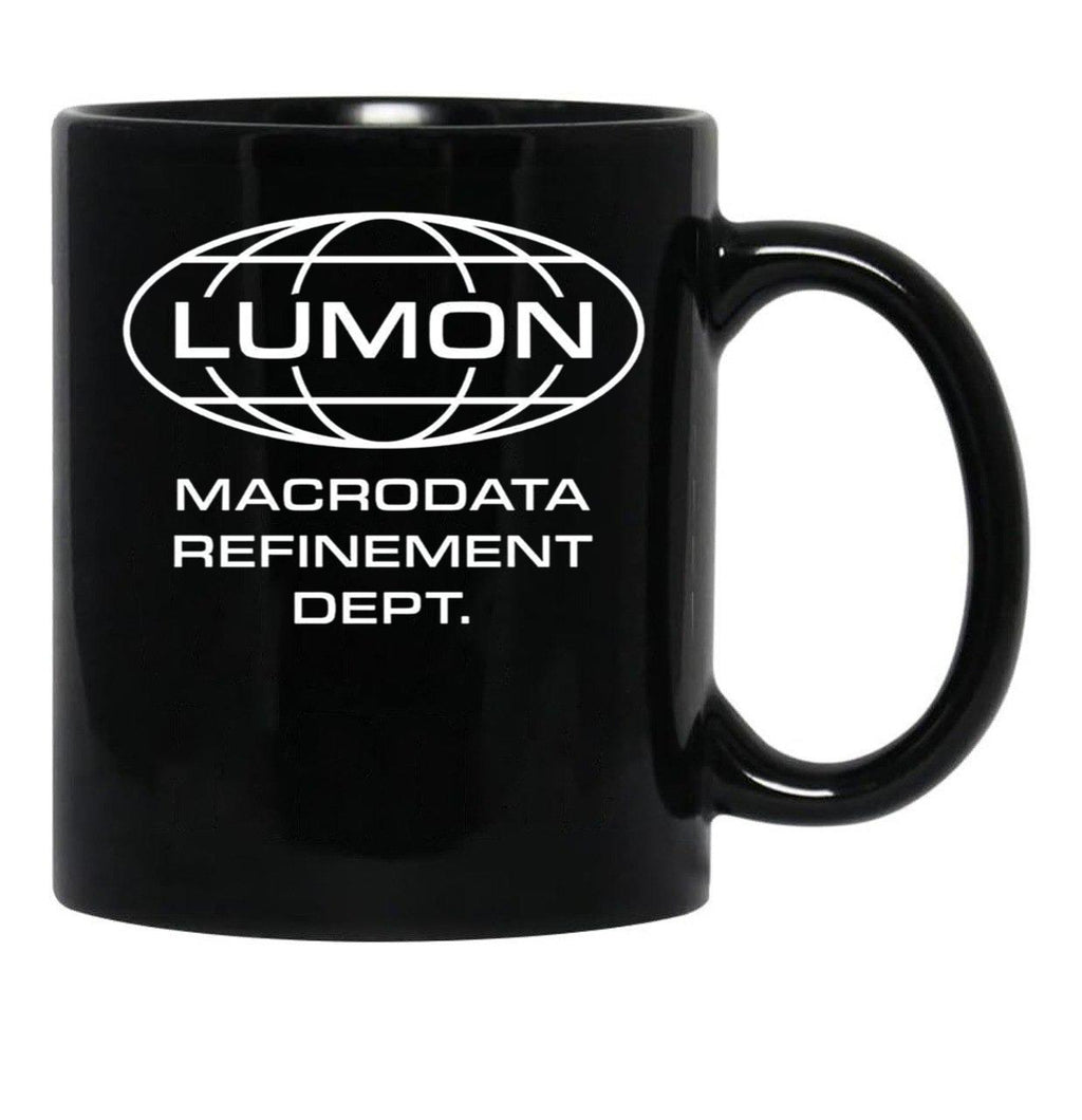 LUMON Macrodata Refinement Department Black Coffee Mug, Gift Coffee Mug - Black
