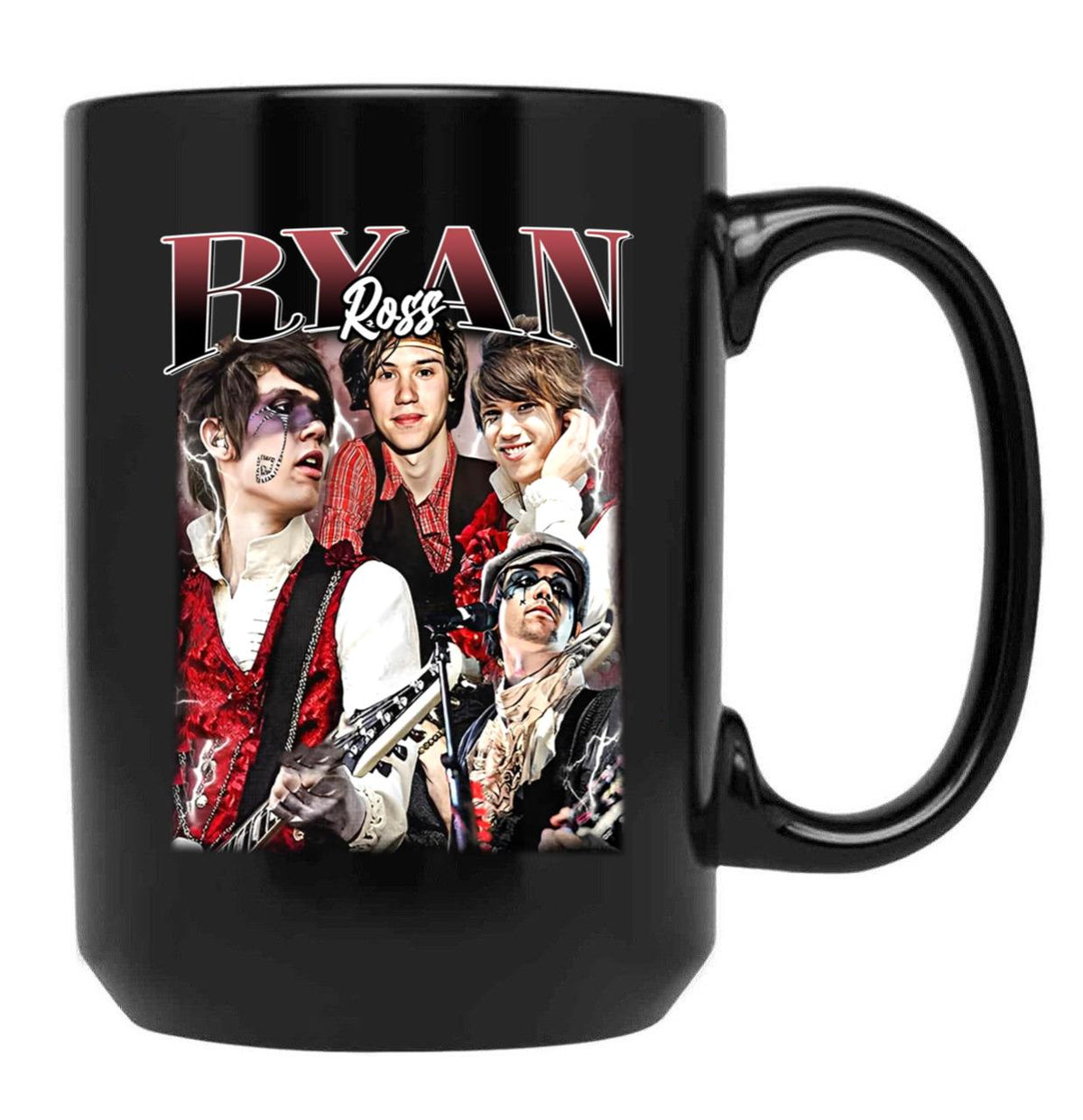 Limited Ryan Ross Vintage Gift for Woman and Man Black Coffee Mug, Gift Coffee Mug