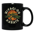 Miyagi-Do Karate 1984 Black Coffee Mug, Gift Coffee Mug - Black