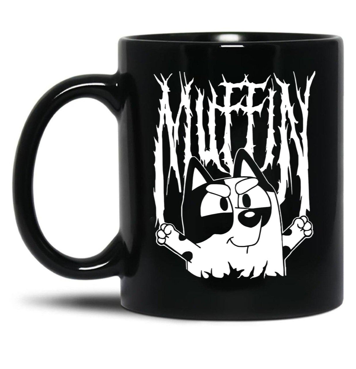Muffin Death Metal Black Coffee Mug, Gift Coffee Mug