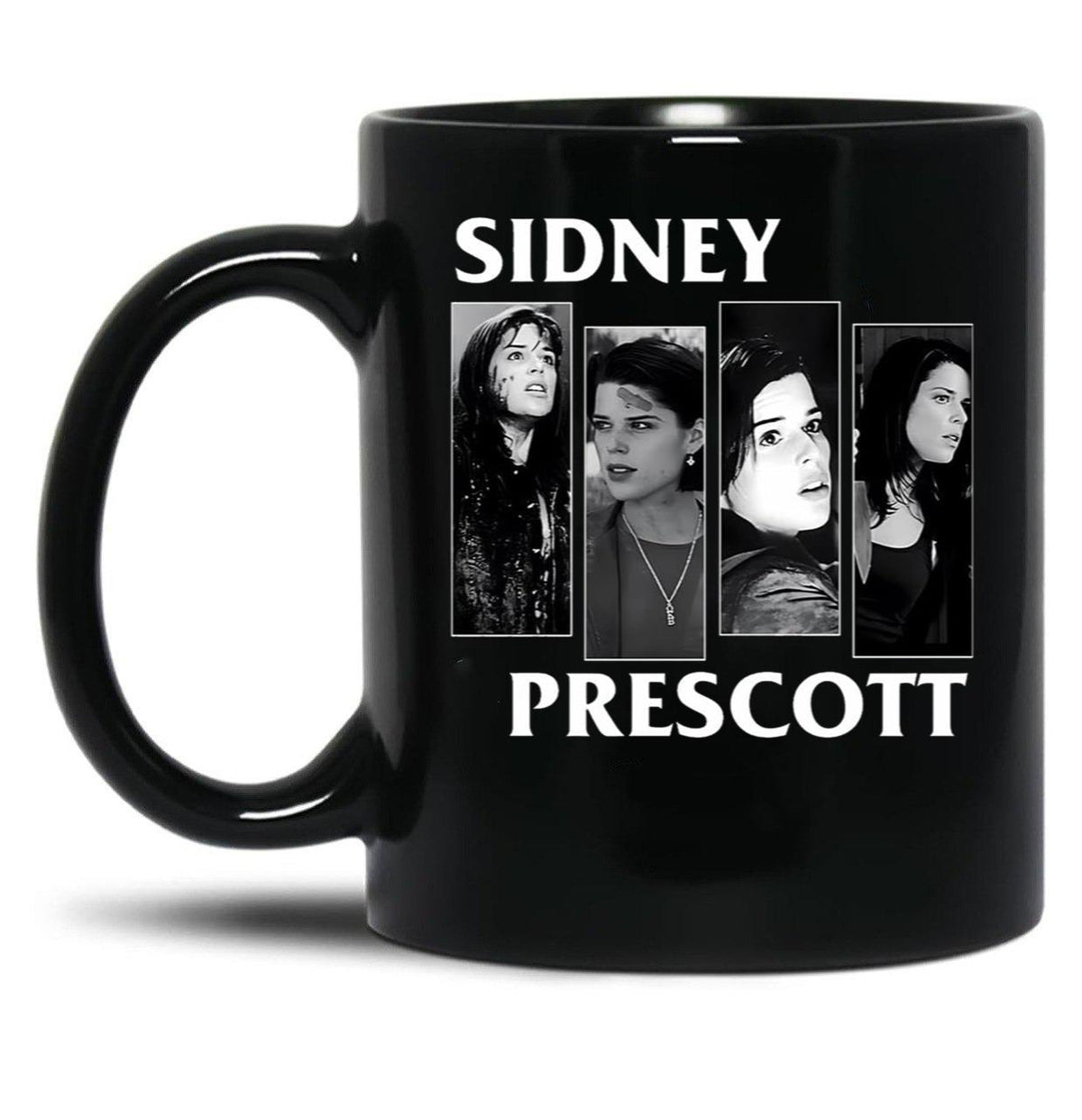 Sidney-Prescott-Horror-Punk-Scream Classic Coffee Mug Black Coffee Mug, Gift Coffee Mug