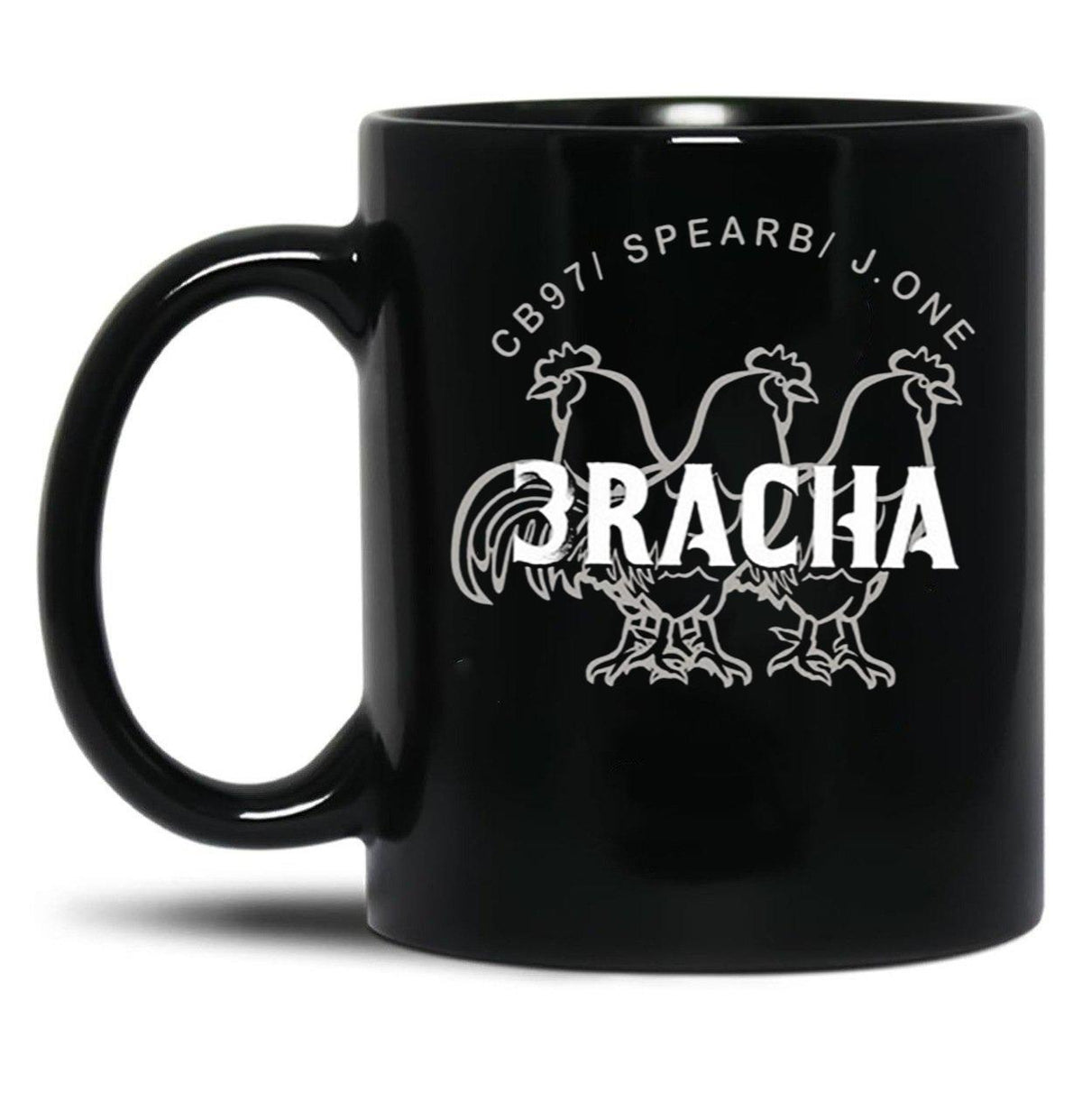 Stray Kids 3RACHA Stray Kids Bang Chan Black Coffee Mug, Gift Coffee Mug