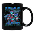 Vox Professional Gaslighter Hazbin Hotel Black Coffee Mug, Gift Coffee Mug - Black