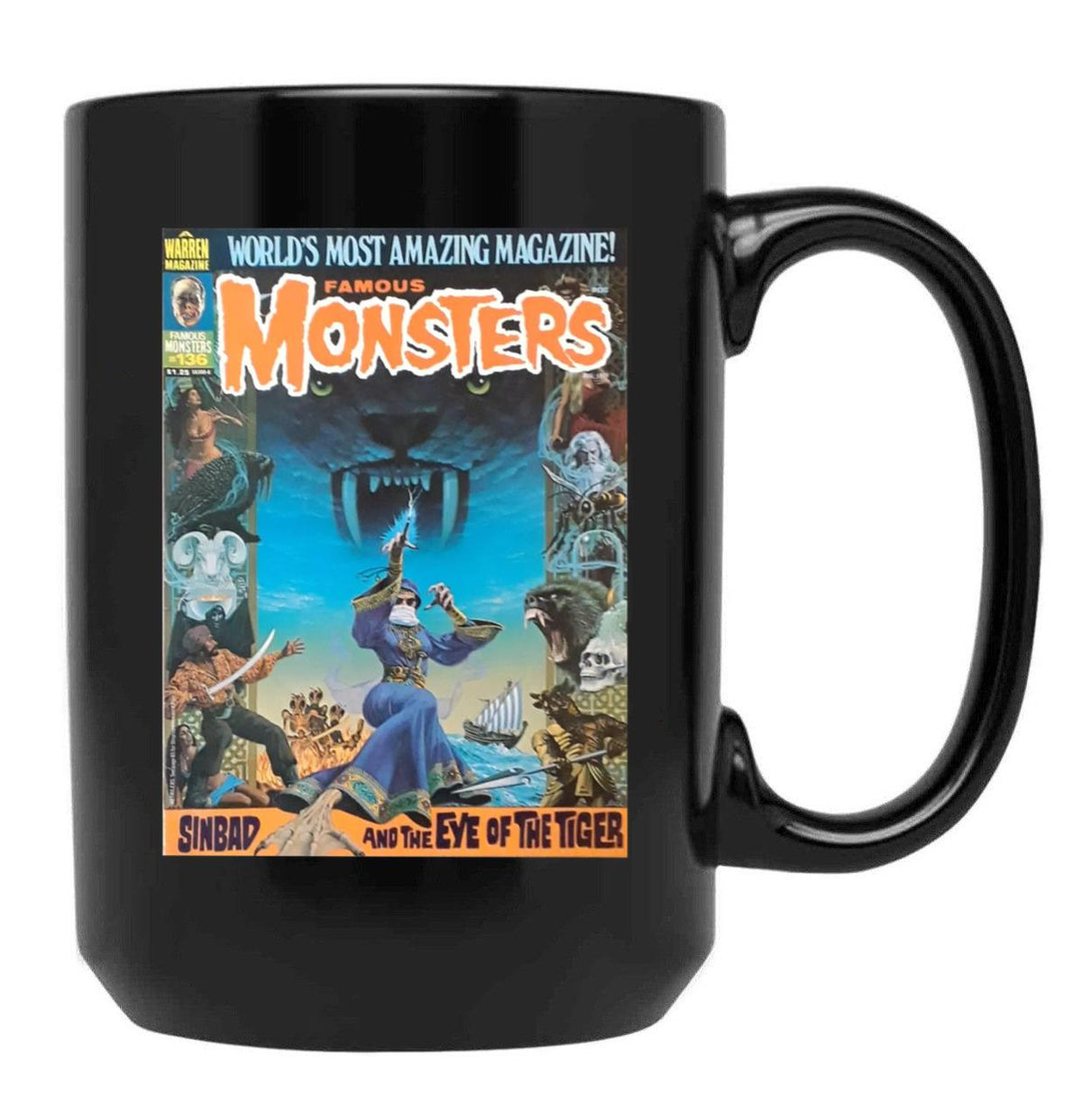YEP Black Coffee Mug, Gift Coffee Mug