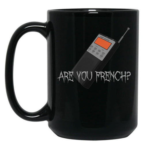 are You French Insym Phasmophobia Funny Black Coffee Mug, Gift Coffee Mug - Black